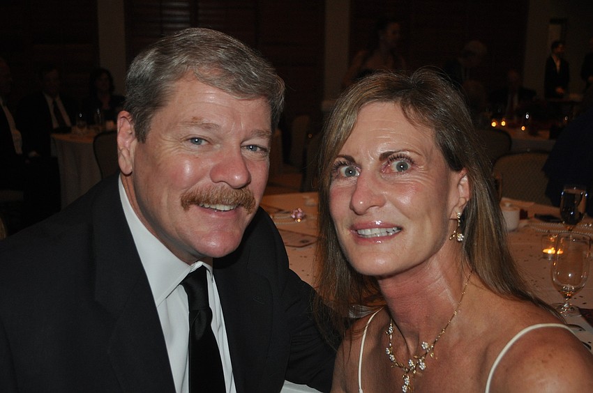 Police Chief Pete Cumming and his wife, Diane