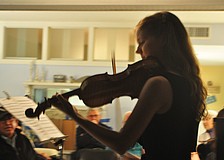Alice Ivy-Pemberton has played the violin since for 11 years.