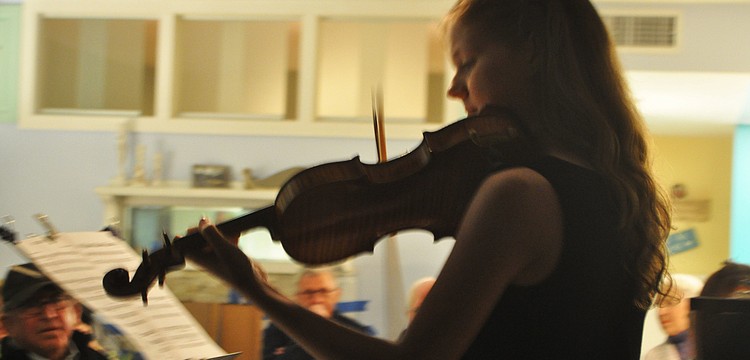 Alice Ivy-Pemberton has played the violin since for 11 years.