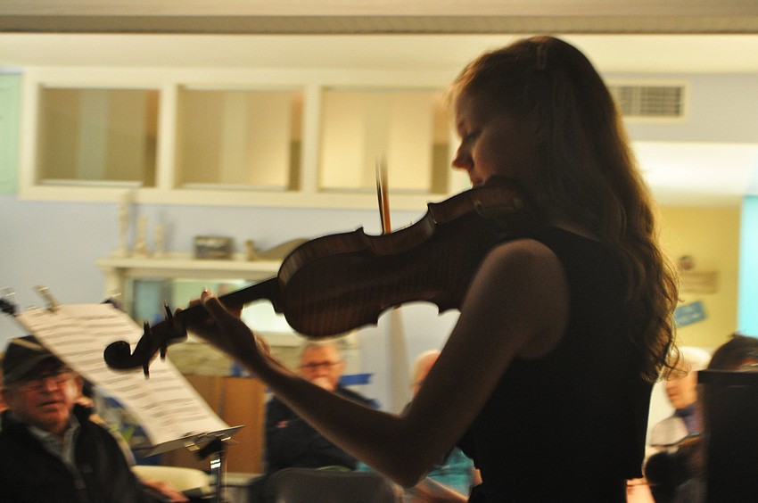 Alice Ivy-Pemberton has played the violin since for 11 years.