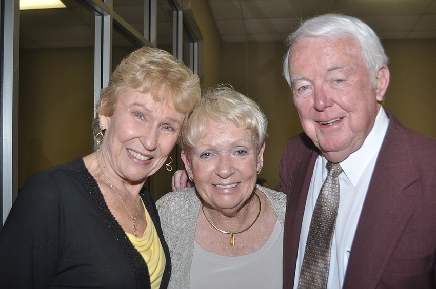 Claire Marsh with Arlene and Retired Brig. Gen. John Casey