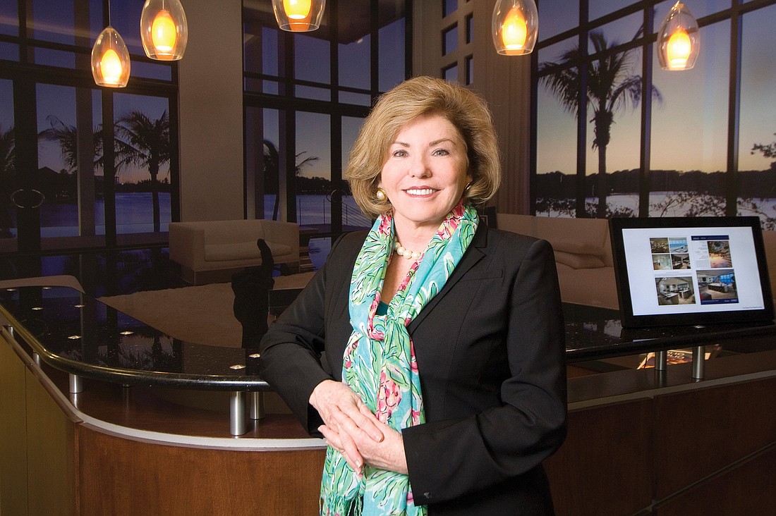 Judy Green, president and CEO of Premier Sotheby's International Realty, says sheÃ¢â‚¬â„¢s scouting locations in the Tampa Bay area. Nancy DeNike.