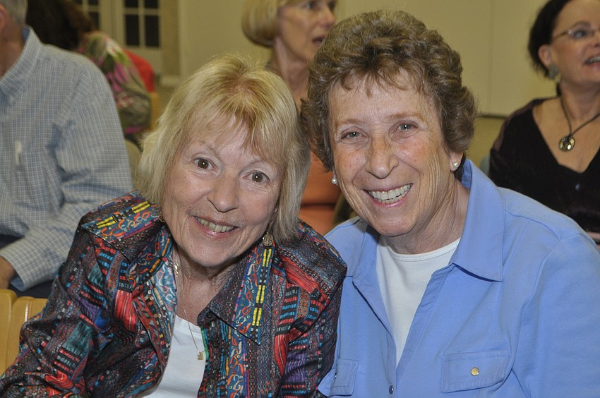 Jean White and Alice Blueglass