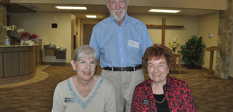Judy Williams, Chuck Fuller and Ruth Strauss