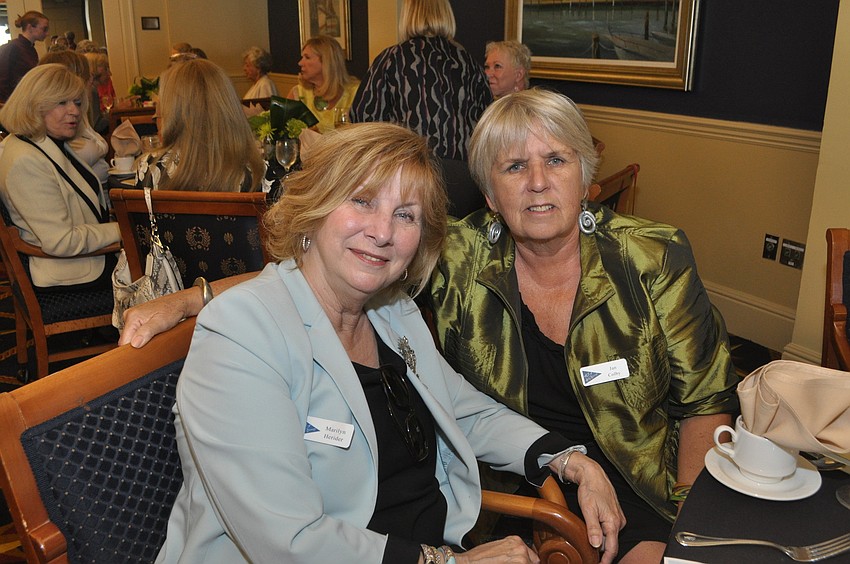 Marilyn Herider and Jan Colby