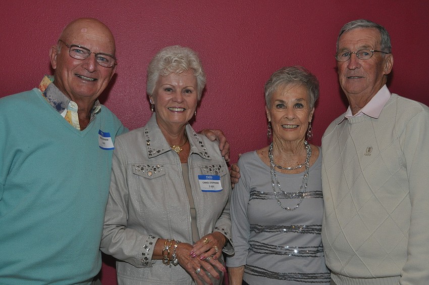 Ron and Carol Stephani with Betty and Jack Keelin