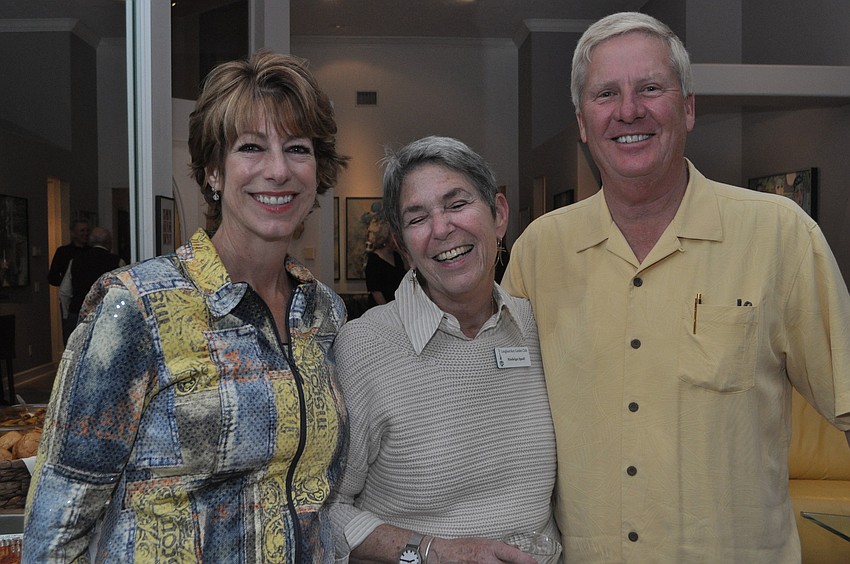 Kim Freiwald, Madelyn Spoll and Tom Freiwald