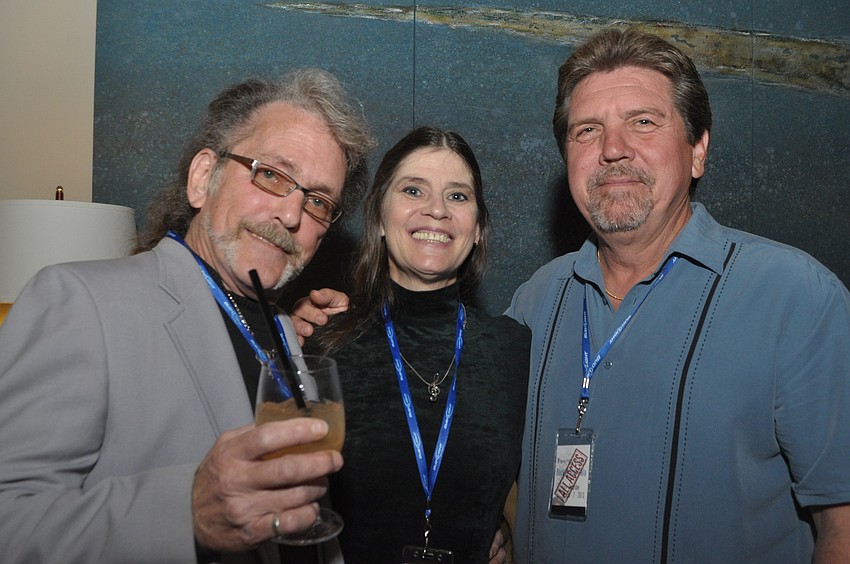 Stephen Allen â€œHairballâ€ Griffiths, Karen Kernan and David Sadler