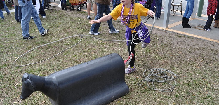 Ally Adamo reeled in her target.