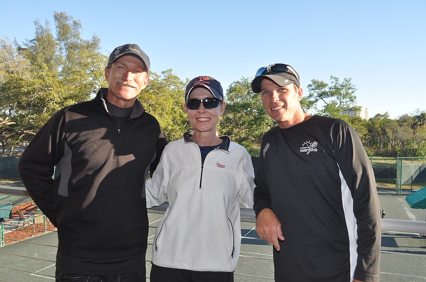 Robbie Salum, Kay Thayer and Caludiu Retean