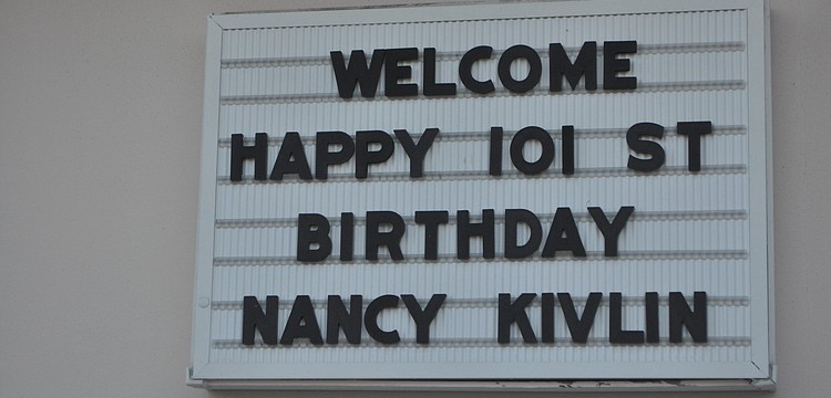 Nancy Kivlin, 101, has spent about 35 of them on Lido Beach.