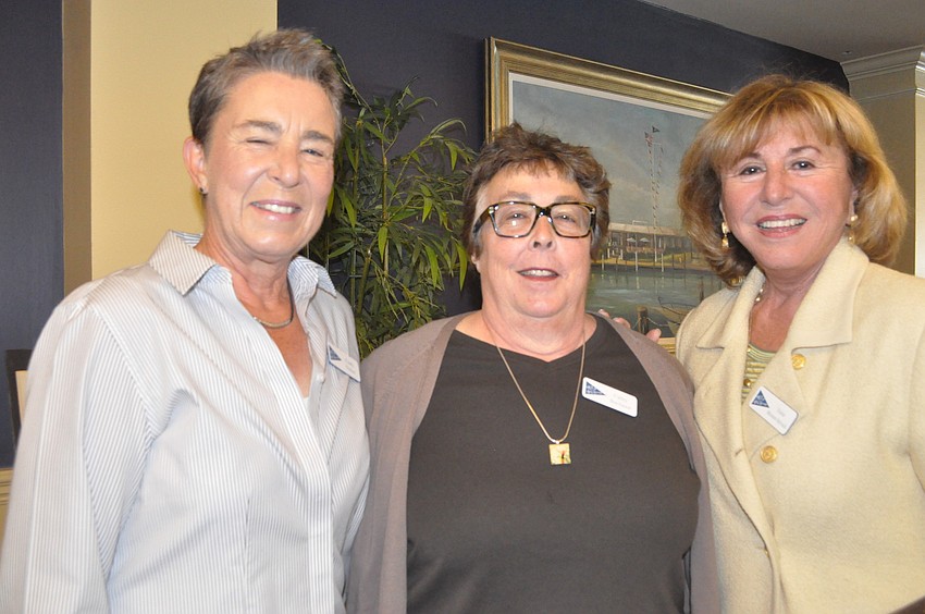 Cindy Thelen, Cathy Bachand and Elaine Spivak