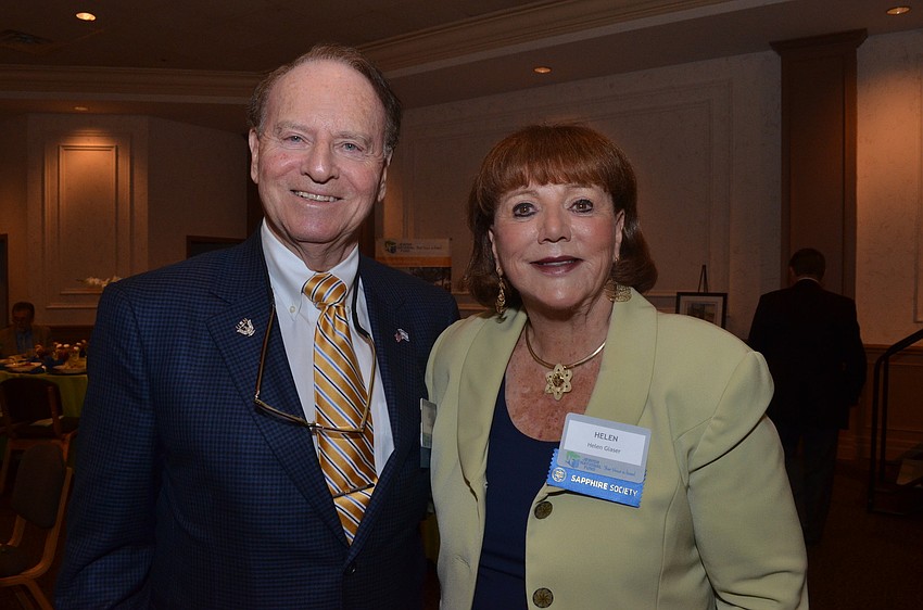 Guardian of Israel Award Luncheon Co â€“Chairs Len and Helen Glaser