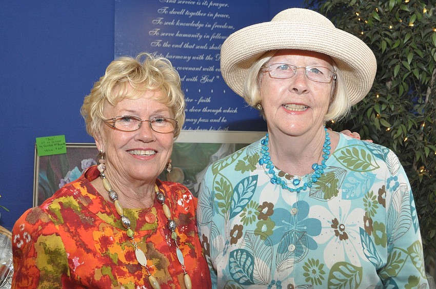 Fashion show co-chairs Sue Reese and Cindy Kuehnel