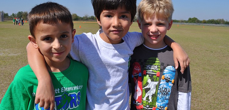 Jackson Wolfe, Jeremiah Parker and James Ganey all are in second grade.