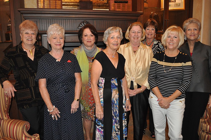 The Models: Joyce Leone, Linda Wilson, Joyce Giaconia, Nedra Duffy, Pat Viani, Betsy Marker, June Hartlieb and Susan Gorney