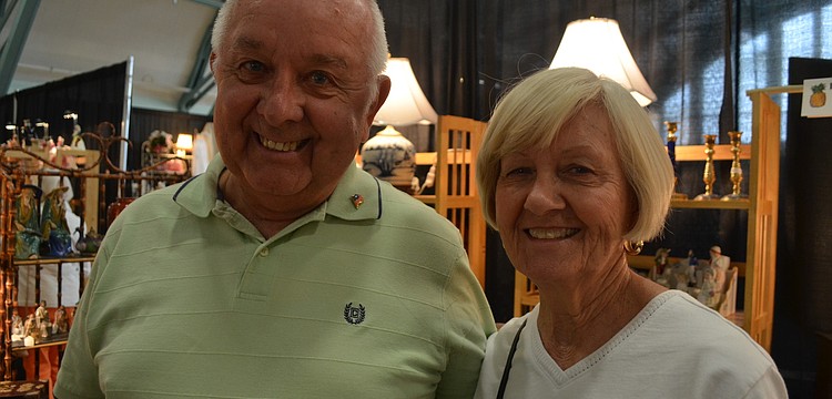 Robert and Anita Montgomery are snowbirds from Ohio.