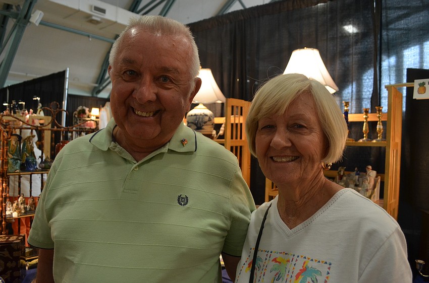 Robert and Anita Montgomery are snowbirds from Ohio.