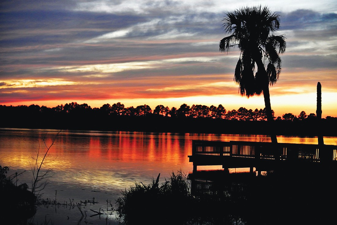 East County resident Richard Bottorff submitted this photo of a sunset at Jiggs Landing.