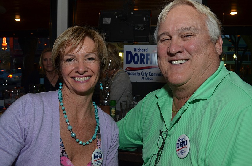 Shauna and Scott Grier are Dorfman supporters.