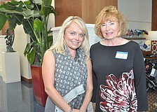 Lucretia Tuffile and Dona Blake