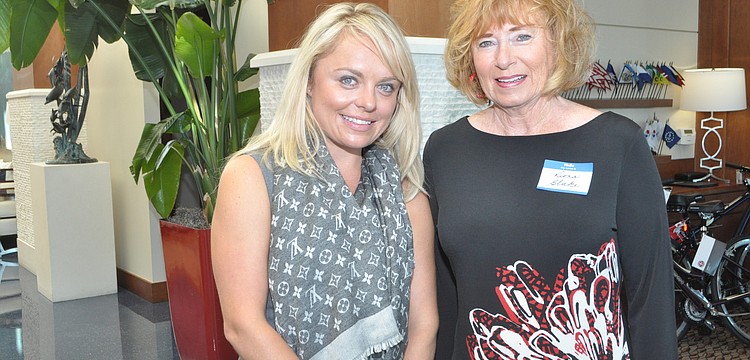 Lucretia Tuffile and Dona Blake