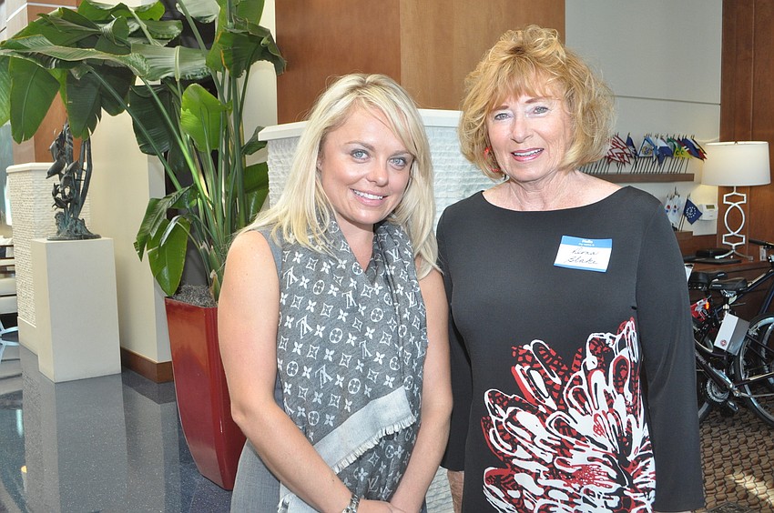 Lucretia Tuffile and Dona Blake