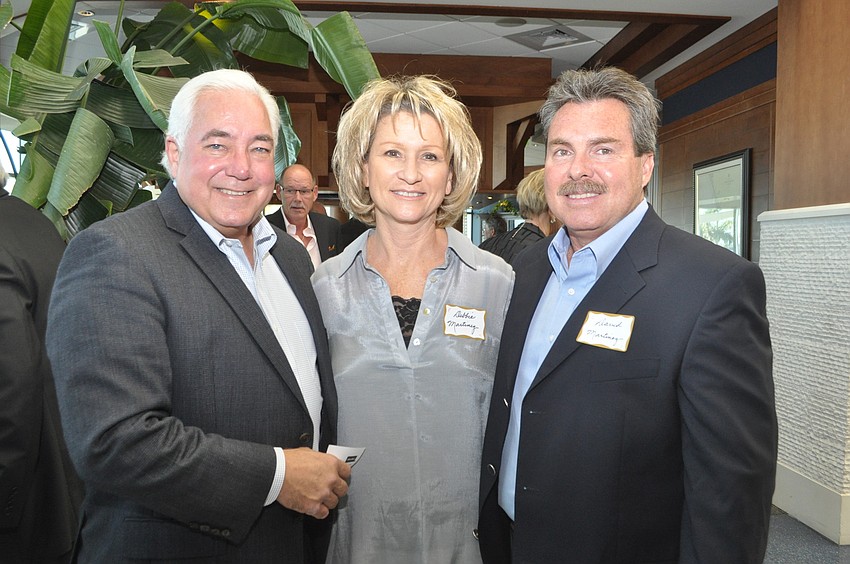 Keith Whitfield with Debbie and Dave Martinez