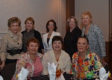 Bobbie Donlon, Angelina Ciocca, Mary Wiesner, Marykate Rowan, Patricia Schultz, Ginnyann Coppola, Ginette Mueller and Pat Bennison