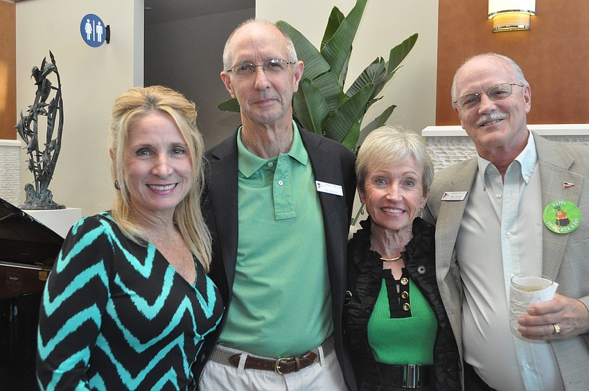 Stephanie Feltz, Tom and Gwen Watson and Phil Couture