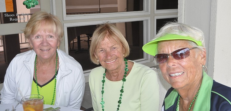 Cathy Bischof, Joan Viguers and Jane Oaks