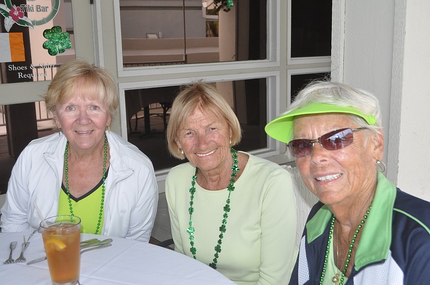 Cathy Bischof, Joan Viguers and Jane Oaks