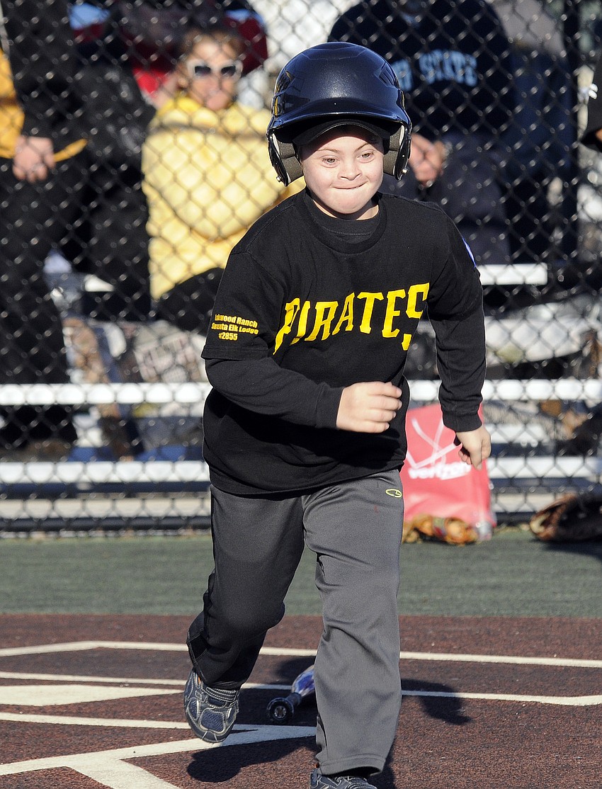 Eleven-year-old Joey Baar loves to hit. â€œI feel so happy,â€ he says.