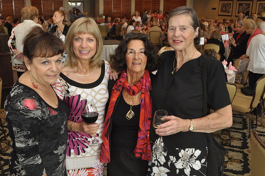 Susan Zalkim, Karen MacIntosh, Phyllis Osbaldeston and Norma Gregson