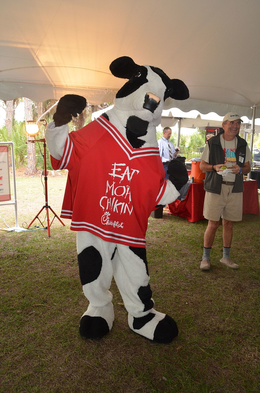 Chick-fil-A was one of many vendors that provided food at the event.