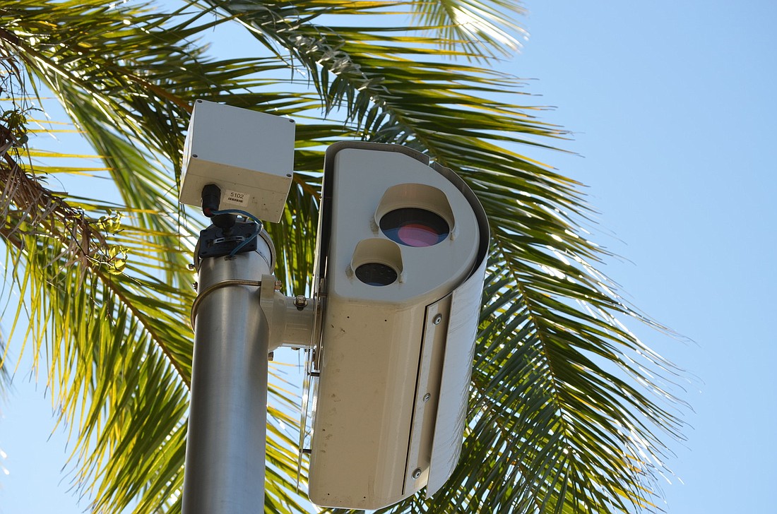 Sarasota has 10 of the red-light cameras in operation.