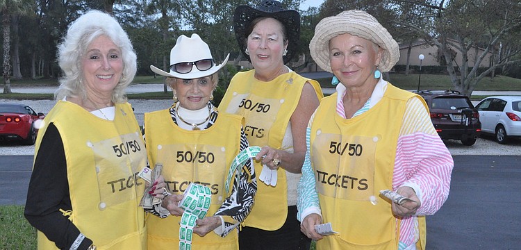 Susan Randal, Edith Barr Dunn, Linda Meisenbach and Sylvia Babineau