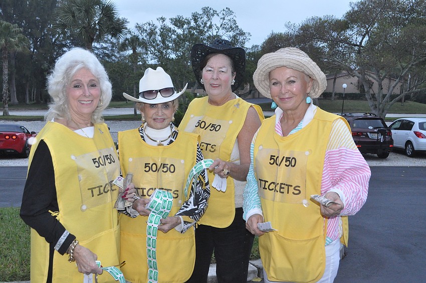 Susan Randal, Edith Barr Dunn, Linda Meisenbach and Sylvia Babineau