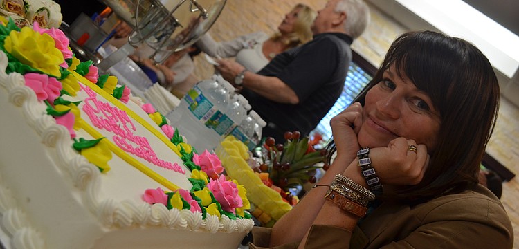 Chastanna Nieman celebrated her birthday with the Siesta Key Chamber of Commerce.