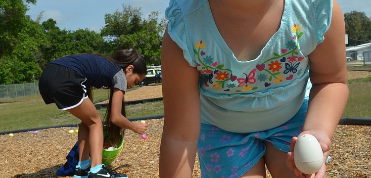 Aiva Rispoli collects Easter eggs.