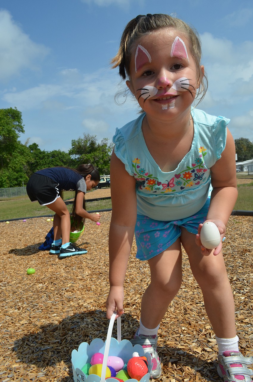 Aiva Rispoli collects Easter eggs.