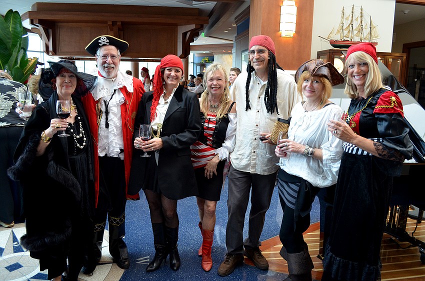 Kiwanis Club members dressed as pirates.