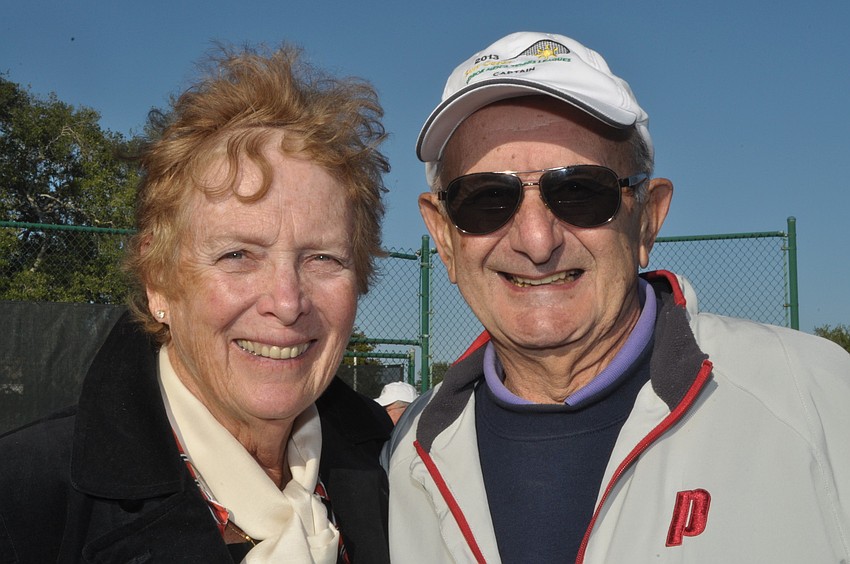 Julie Woods and Roger Driben