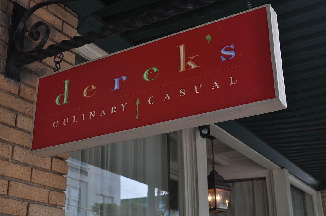 Known for its updated comfort food and imaginative American dishes, Derek's, 514 Central Ave., has been a draw to the district north of Fruitville Road.