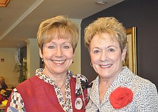 Peggy Latini and Judy Colvin