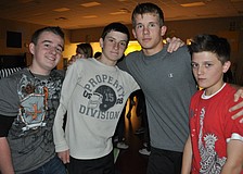 Griffin Trautweiler, Chase Tench, Steven Varone and Garrett Kelly