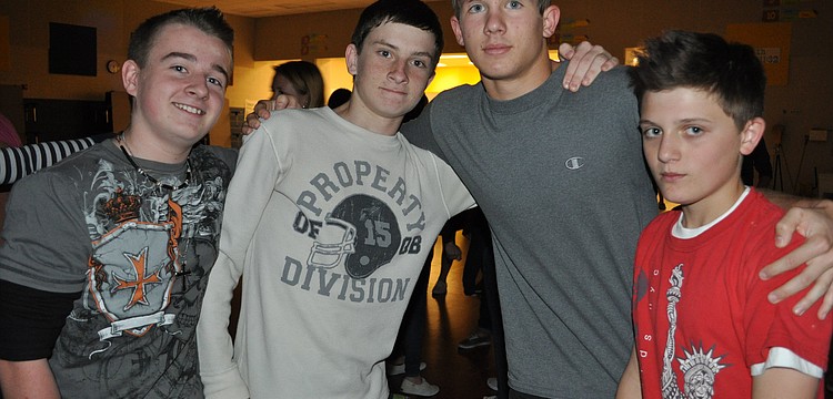 Griffin Trautweiler, Chase Tench, Steven Varone and Garrett Kelly