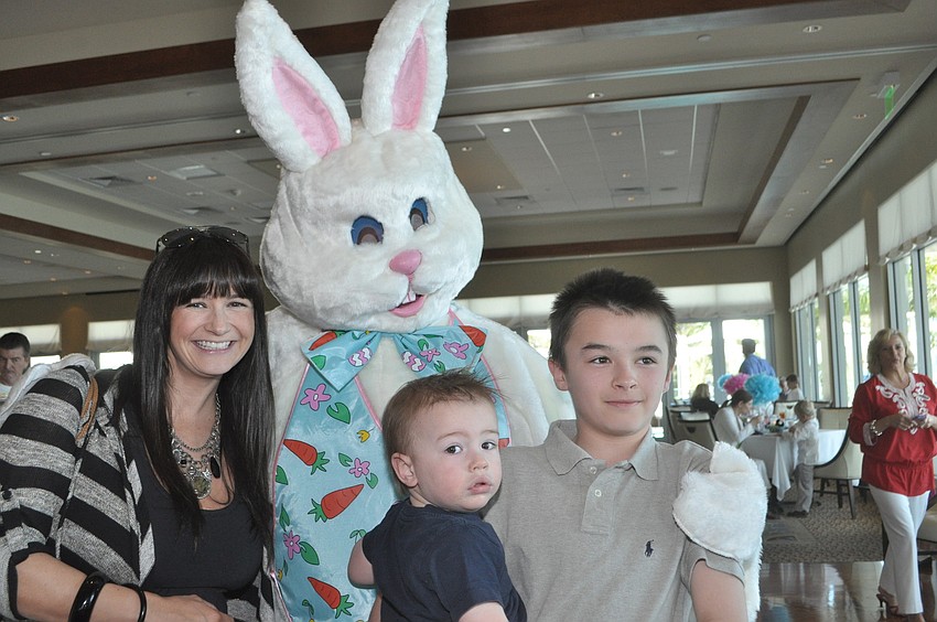 Sarah, Jackson, 10, and Oliver Smith, 1