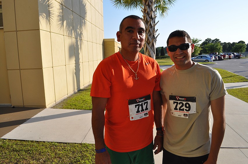 Saldivar David and Rafael Ortegon, both deputies with the Sheriffâ€™s Office