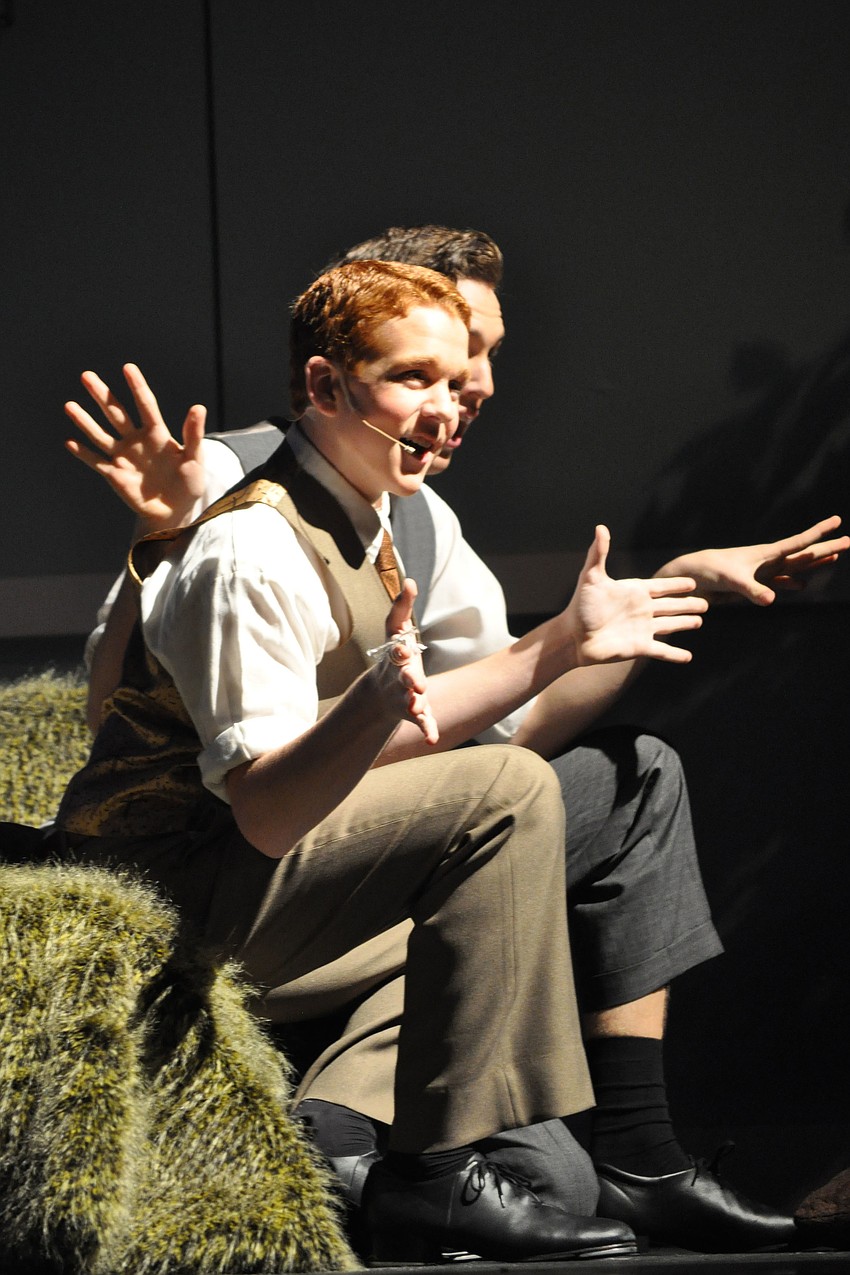 George, played by Danny Shevlin, joins the groom in tap dance performance, which was meant to the help the groom work through wedding day jitters.